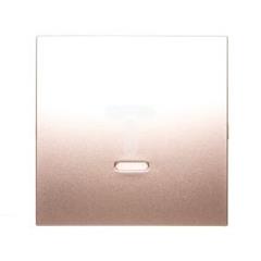 Simon 54 Klawisz pojedynczy z oczkiem do łączników/przycisków podświetlanych złoty mat DKW1L/44 WMDL-K1x1xx-044