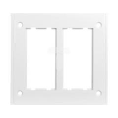 Simon Connect Ramka CIMA PRO podwójna 4xK45 do SBM250 czysta biel SBM202/9 TSC-SBM202-9
