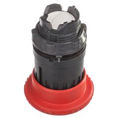 Napęd przycisku bezpieczeństwa czerwony przez obrót bez podświetlenia ZB5AS844