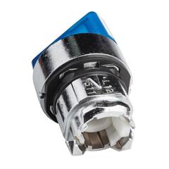 Napęd przełącznika 2 położeniowy niebieski z podświetleniem bez samopowrotu ZB4BK1263