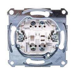 Merten System M Gniazdo pojedyncze z/u 16A IP44 z ochrona styków i klapka antracyt MTN2514-0414