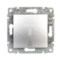 VENA Przycisk /światło/ aluminium 514013