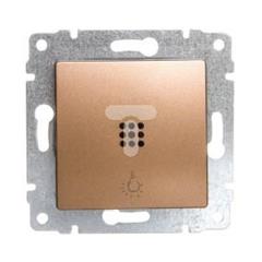 VENA Przycisk /światło/ podświetlany patyna 523013