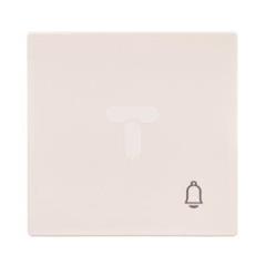 Merten System M Klawisz pojedynczy z symbolem „Dzwonek” kremowy MTN438844