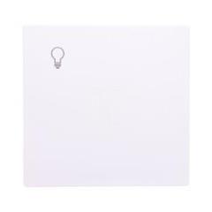 Merten System M Klawisz pojedynczy z symbolem „Światło” biały MTN438925