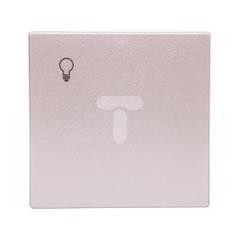Merten System M Klawisz pojedynczy z symbolem „Światło” aluminium MTN439960