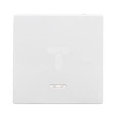 Merten System M Klawisz pojedynczy do łącznika z podświetleniem biały MTN436025