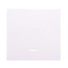 Merten System M Klawisz pojedynczy do łącznika z podświetleniem biel polarna MTN436019