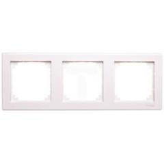 Merten System M Ramka potrójna pozioma i pionowa biel polarna MTN478319