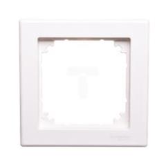 Merten System M Ramka pojedyncza pozioma i pionowa biel polarna MTN478119