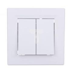 ASFORA Łącznik podwójny schodowy biały  EPH0600121