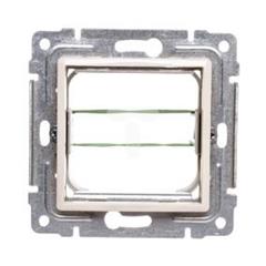 VENA Uchwyt montażowy 45x45 z redukcją ramki kremowy 510345