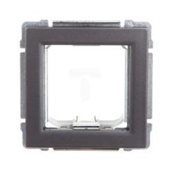 KOS66 Uchwyt do instalacji modułów 45x45 grafitowy 666045