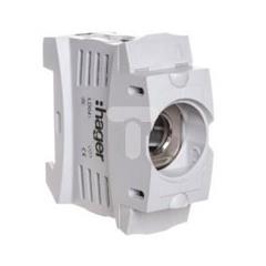 Podstawa bezpiecznikowa D01 1P 16A 72x27x56mm LD042