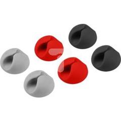 Klipsy do przewodów gumowane samoprzylepne 79R270 /6szt./