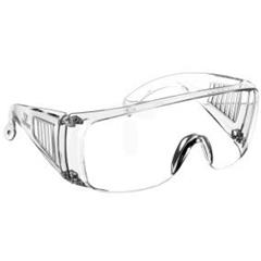 Okulary ochronne białe poliwęglan odporne na zarysowania 82S108