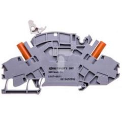 Złączka rozłączalno-pomiarowa 2-przewodowa 10mm2 do przekładników prądowych szara 2007-8811