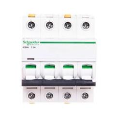 Wyłącznik nadprądowy 4P C 2A 6kA AC iC60N A9F04402
