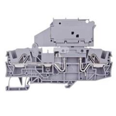 Złączka szynowa bezpiecznikowa 2-przewodowa 6mm2 szara 5x20mm TOP JOBS 2006-1611 TOPJOBS