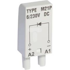 Modul sygnalizacyjny dioda D szary 6-230V DC 854834