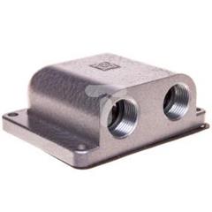 Dławnica kablowa kątowa podwójna 2xM20 IP55 bez uszczelnienia SKINDICHT SE-M 220/320 2x20x1,5 bez E+D 52108041