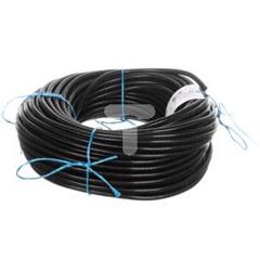 Wąż poliamidowy z sinusoidalnym nacięciem SILVYN RILL PA6 SINUS 6,7x10 czarny 61806550 /50m/