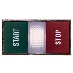 Napęd przycisku podwójny zielony/czerwony /START-STOP/ z samopowrotem 8LM2TBL7133