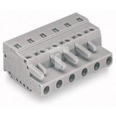 Gniazdo MCS-MIDI Classic 2-biegunowe szare raster 7,5mm 231-202/026-000 