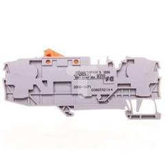 Złączka szynowa rozłączalna 2-przewodowa 6mm2 szara 2006-1671 TOPJOBS