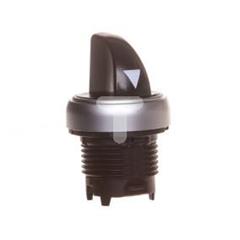 Napęd przełącznika 3 położeniowy czarny z samopowrotem lewy LPCS132