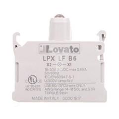 Oprawka z LED niebieska 18-30V AC/DC migająca LPXLFB6