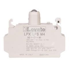 Oprawka z LED czerwona 185-265V AC LPXLPSM4