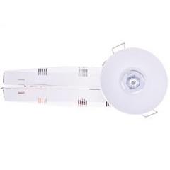 Oprawa awaryjna LED 1W 3h AXEP ECO IP20/20 1W (opt. otwarta) jednozadaniowa biała AXPO/1W/E/3/SE/X/WH