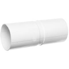 Złączka prosta PVC - ZPL 47 biała 10139