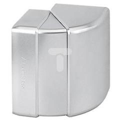 Simon Connect Kąt zewnętrzny regulowany Cabloplus ALU 90x55mm anodowane aluminium TKA102208/8 TSC-TKA102208-8