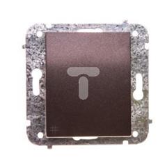 Catrin Łącznik krzyżowy 10A bez ramki czekoladowy metalik 2115-14