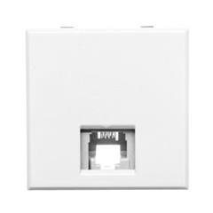 AXOLUTE Gniazdo telefoniczne pojedyncze RJ11 białe HD4258C11D