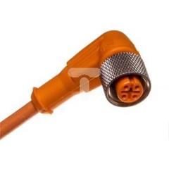 Przewód ze złączem żeńskim M12 4-pinowe kątowe z kablem 5m DOL-1204-W05M 6009867