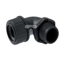 Dławnica kątowa do węża osłonowego PG9 IP65 SILVYN HW PG 9 czarna 61794110
