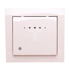 KIER Łącznik krzyżowy z podświetleniem beżowy ŁP-4WS/01  