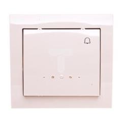 KIER Łącznik zwierny /dzwonek/ z podświetleniem beżowy ŁP-6WS/01  