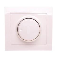 KIER Ściemniacz przyciskowo-obrotowy beżowy ŁP-8W/01