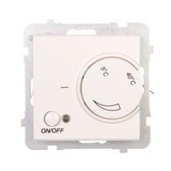 SONATA Regulator temperatury z czujnikiem napowietrznym ecru RTP-1RN/m/27