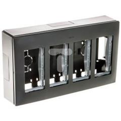 Simon Connect Obudowa natynkowa S500 4-modułowa 8x K45 kompletna szary grafit 51000004-038 TSC-51000004-038