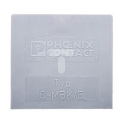 Pokrywa zamykająca szara D-MBK/E 1415021 /50szt./