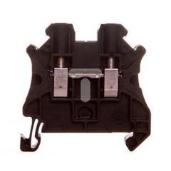 Złączka szynowa 4-przewodowa 0,14-6mm2 czarna UT 4 BK 045143