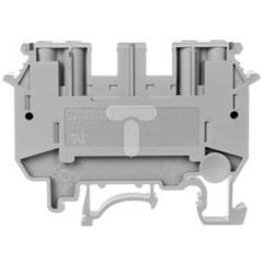 Złączka szynowa 4-przewodowa 2,5 mm2 szara UDK 4 2775016