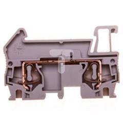 Złączka szynowa 2-przewodowa 0,08-6mm2 szara ST 4 3031364