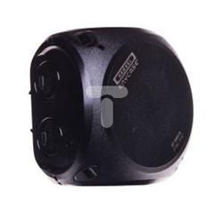 Puszka n/t 104x104x70mm IP66/67 czarna KF 0402 B 62000048