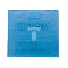 Ścianka końcowa niebieska D-MBK/E BU 1415102 /50szt./